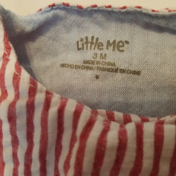 Little Me Romper and hat - Picture 7 of 8